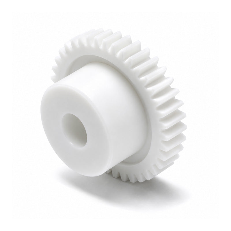 DS08/18B-4 Metric DELRIN 500 Moulded Spur Gear 18 Tooth 0.8 Mod Bored 4mm