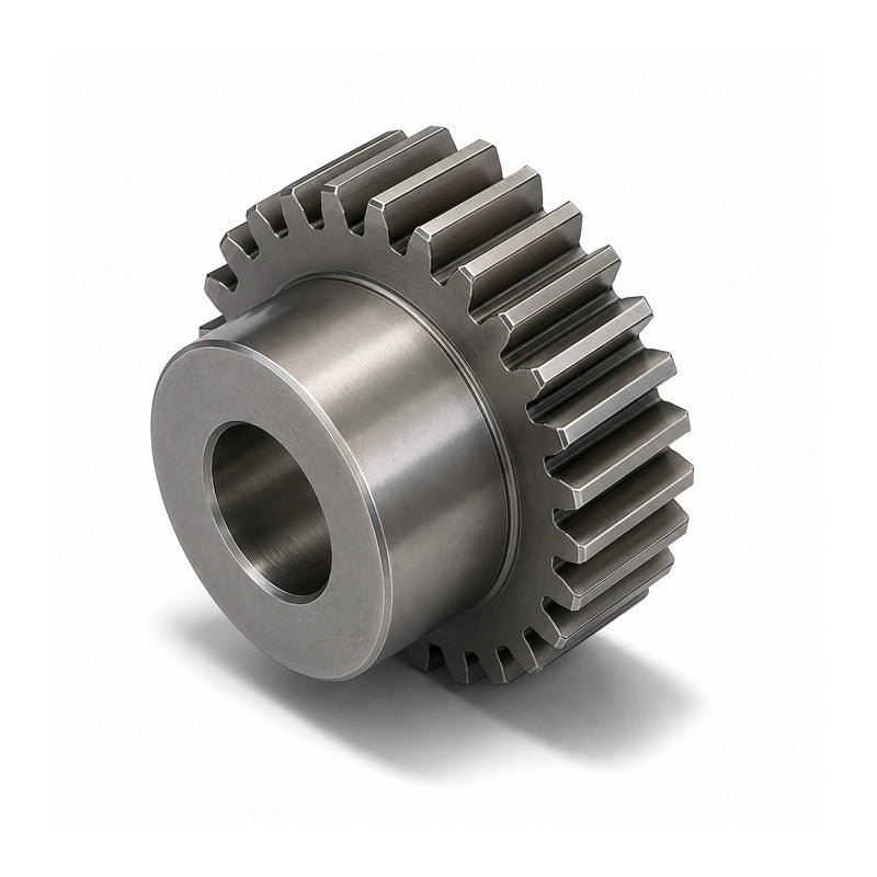 SS12.5/26B-8 Metric EN8 Spur Gear 26 Tooth 1.25 Mod Pilot Bored 10mm Or Smaller (H8)
