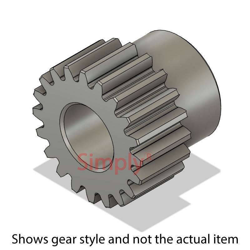 STS10/120B-12 Metric Stainless Steel Spur Gear 120 Tooth 1 Mod Bored 12mm (H8)