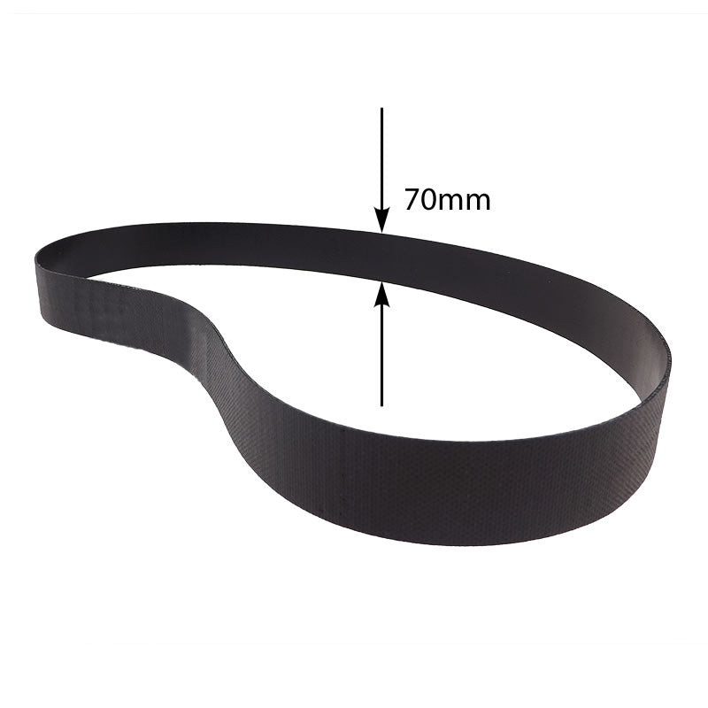 Transflat 1000mm Long x 70mm Wide x 1mm Thick Flat Rubber Drive Belt
