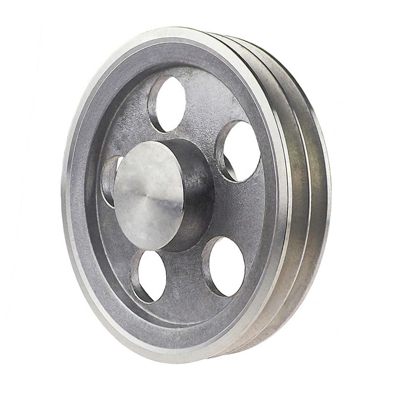 SPA Section Un-Bored Aluminium Pulley with 2 Grooves 150mm Pitch Diameter