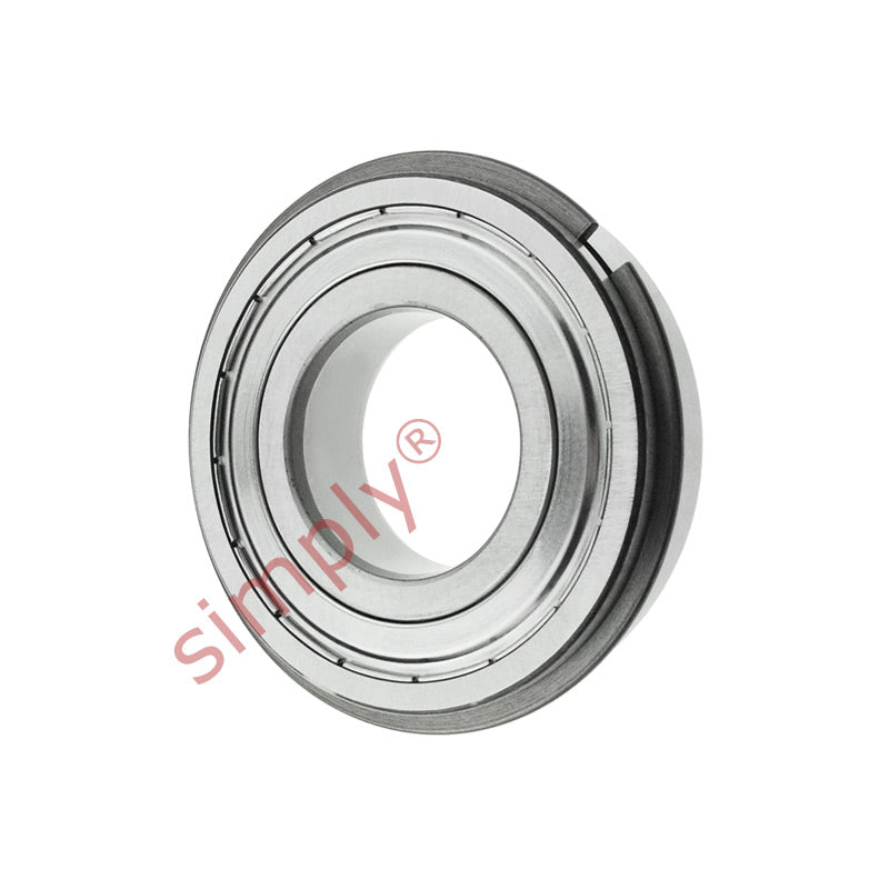 FAG 60132ZNR/C3 Metal Shielded Snap Ring Deep Groove Ball Bearing 65x100x18mm