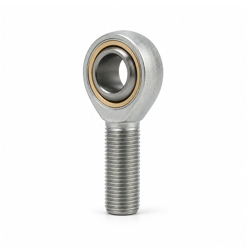 Durbal DSAL30-T/K Maintenance Free Left Hand Metric Steel / PTFE Lined Male Rod End M30x2 Thread