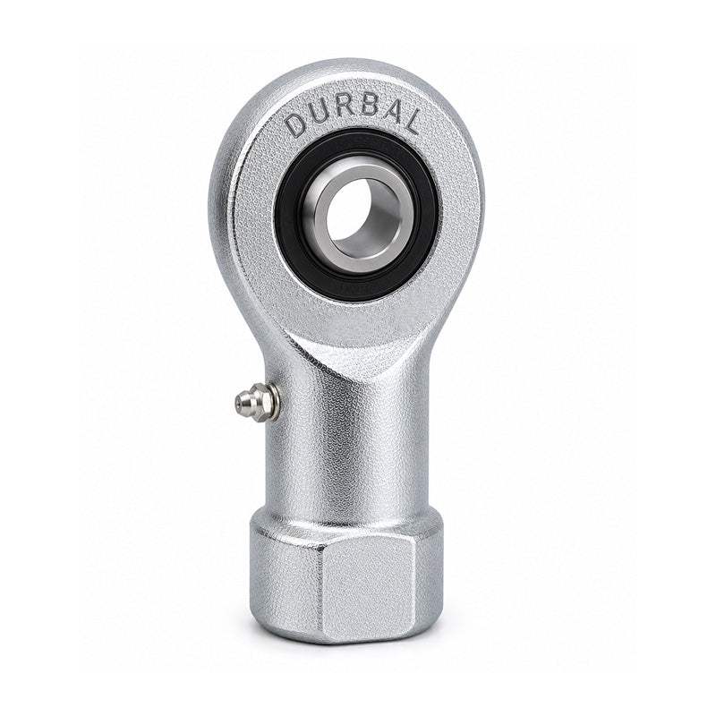 Durbal DSI17ES-2RS Maintenance Required Right Hand Metric Steel Female Rod End with Seals M16 Thread