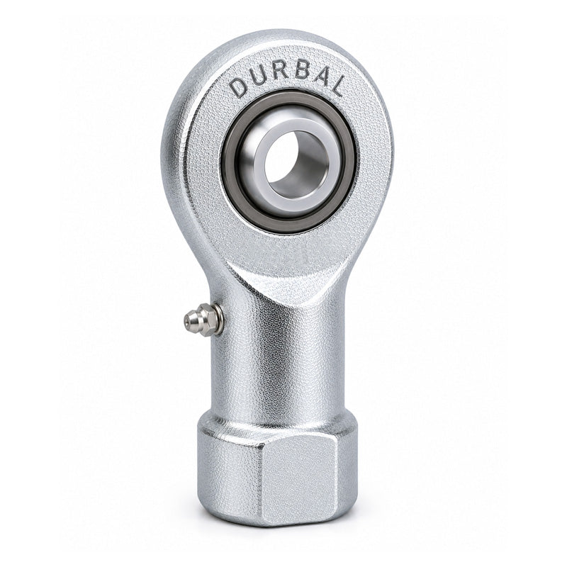 Durbal DSI25ES Maintenance Required Right Hand Metric Steel Female Rod End M24x2 Thread