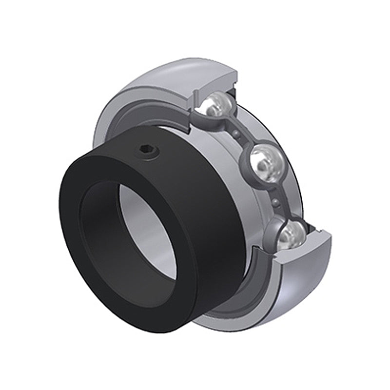 SNR ES205-14G2T04 Imperial Flatback Spherical Outer Low Temp Bearing Insert 7/8 inch Bore 52mm Outside Diameter with Eccentric Collar - Allow 2-3 Days