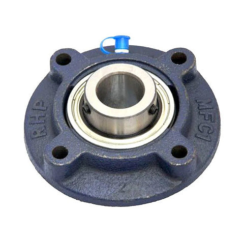 RHP 1/MFC4 Four Bolt Round Cast Iron Flanged Bearing Unit and 4 inch Insert