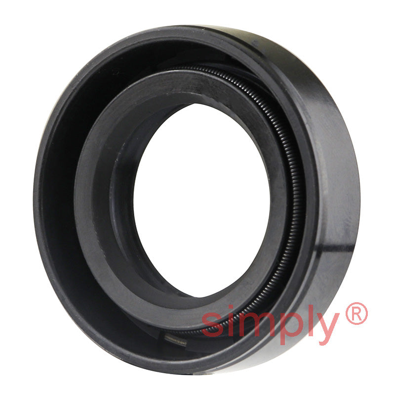 0.75x1.25x0.31 inch Nitrile Rubber Double Lip Rotary Shaft Oil Seal with Garter Spring R23 / TC Style