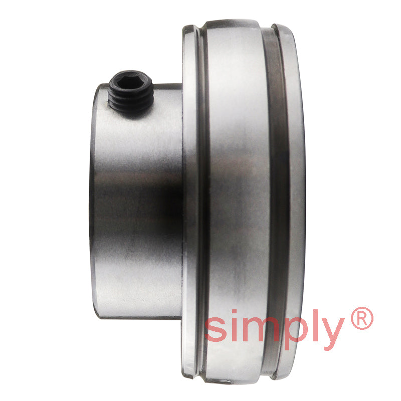 RHP 1225-1G Spherical Outer Flat Back Bearing Insert 1 inch Bore 52mm Outside Diameter