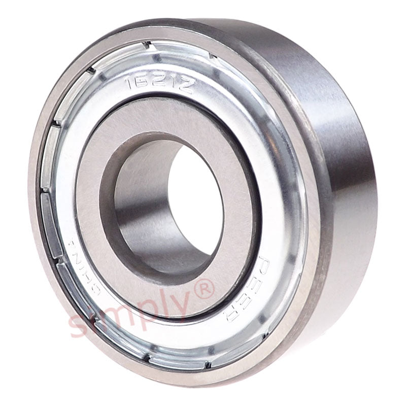 Major Branded 1621ZZ Metal Shielded Deep Groove Ball Bearing 0.5x1.375x0.4375 inch