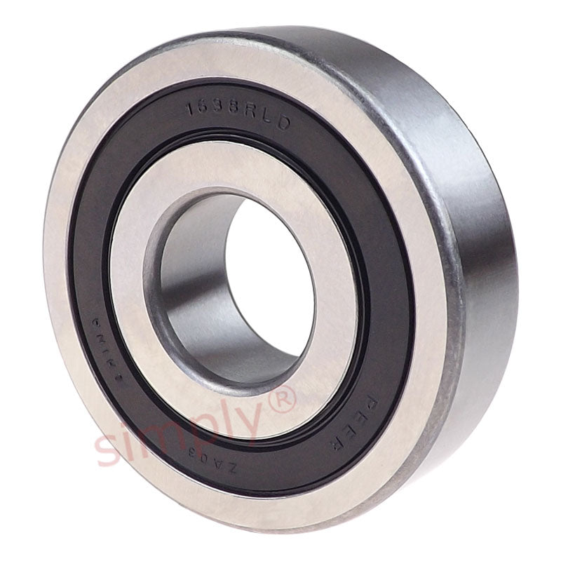 Major Branded 16382RS Rubber Sealed Deep Groove Ball Bearing 0.75x2x0.5625 inch