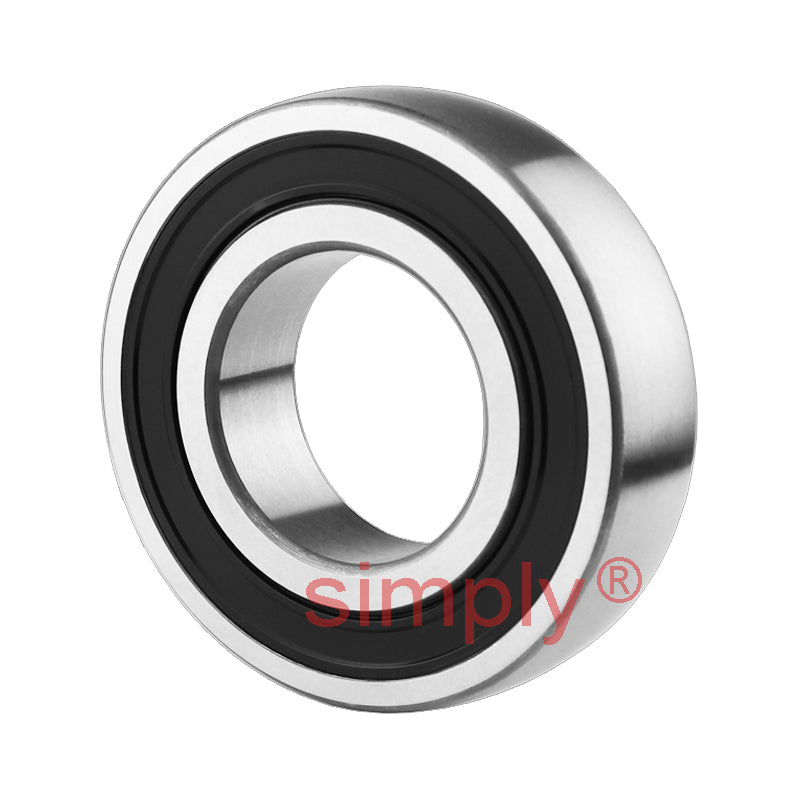 Budget 17262082RS Spherical Outside Dia Deep Groove Ball Bearing 40x80x18mm