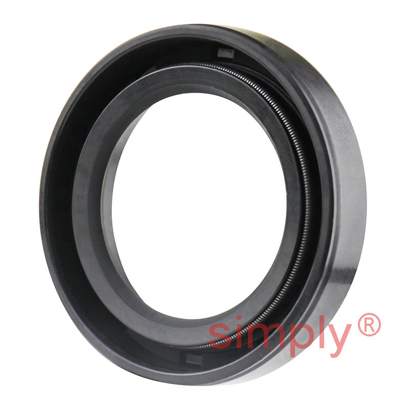 1.06x1.62x0.31 inch Nitrile Rubber Single Lip Rotary Shaft Oil Seal with Garter Spring R21 / SC