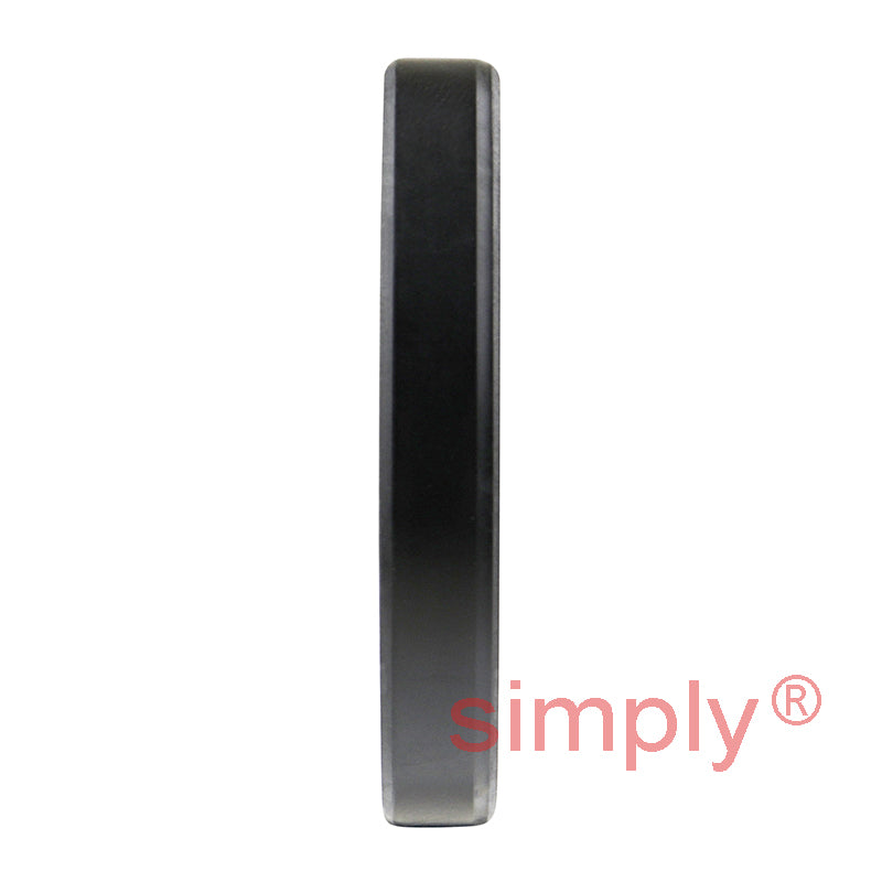 1.12x1.62x0.25 inch Nitrile Rubber Single Lip Rotary Shaft Oil Seal with Garter Spring R21 / SC
