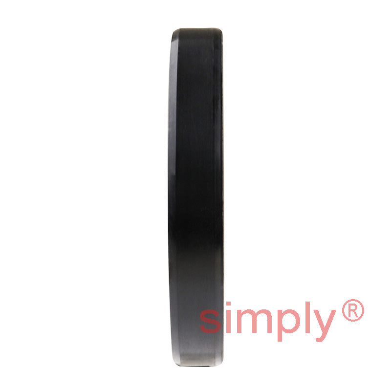 1.31x2.5x0.37 inch Nitrile Rubber Single Lip Rotary Shaft Oil Seal with Garter Spring R21 / SC