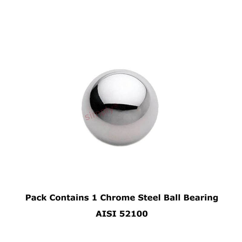 5 inch Diameter Grade 100 Hardened 52100 Chrome Steel Ball Bearing