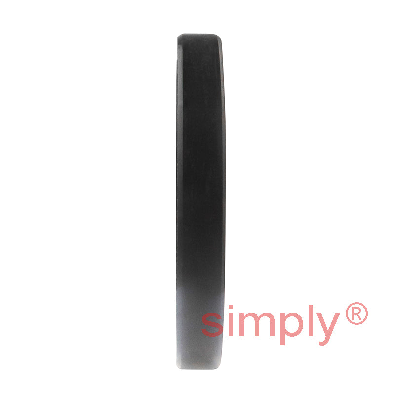 1.75x2.43x0.31 inch Nitrile Rubber Single Lip Rotary Shaft Oil Seal with Garter Spring R21 / SC