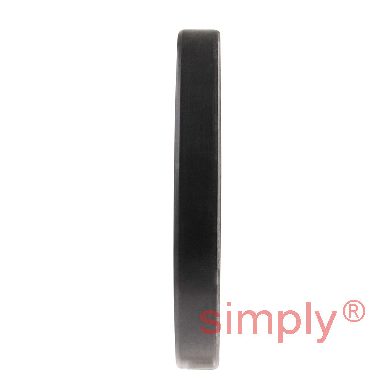 1.75x3x0.37 inch Nitrile Rubber Single Lip Rotary Shaft Oil Seal with Garter Spring R21 / SC