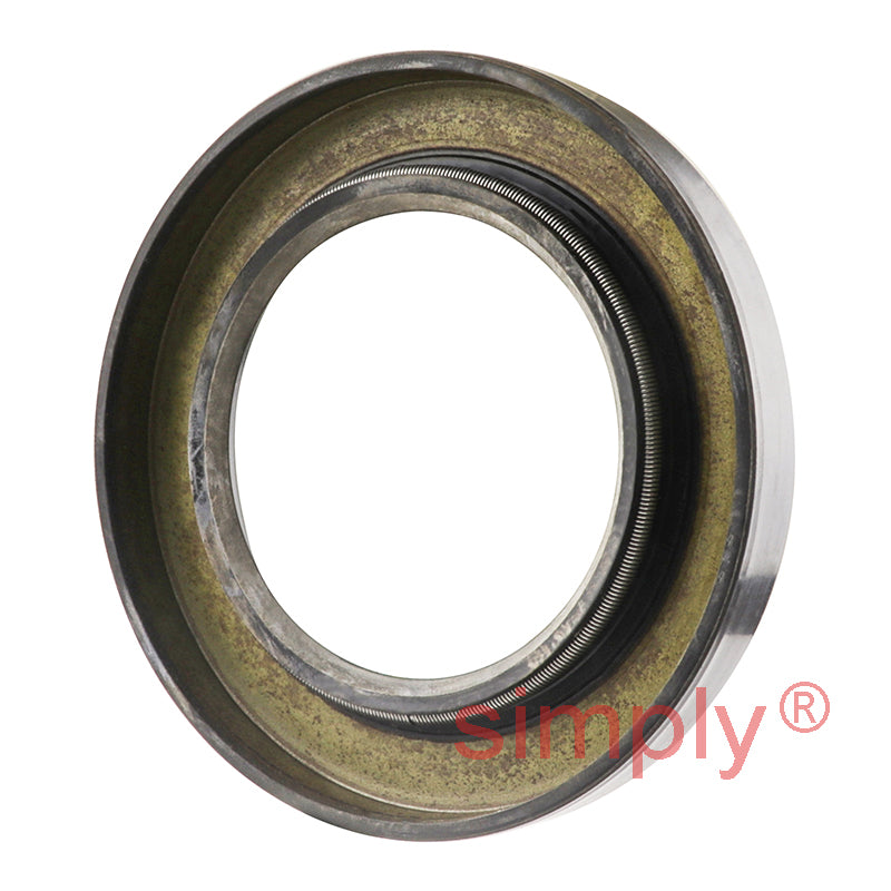1.87x3x0.37 inch Nitrile Rubber Single Lip Rotary Shaft Oil Seal with Garter Spring R21 / SC