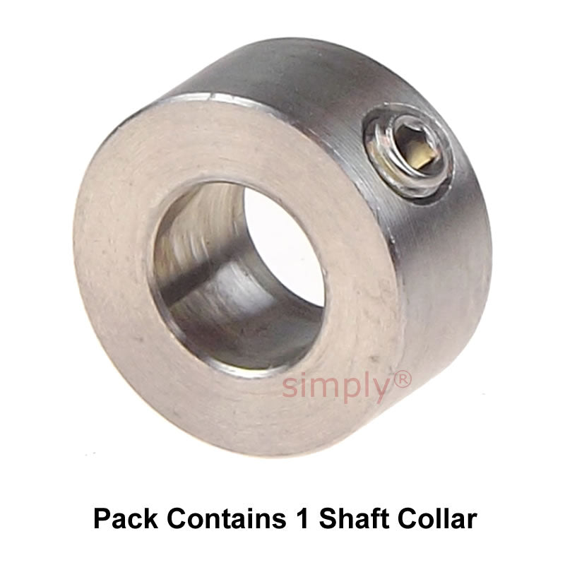 CABU25ST Stainless Steel Shaft Collar 25x40x16mm with Set Screw
