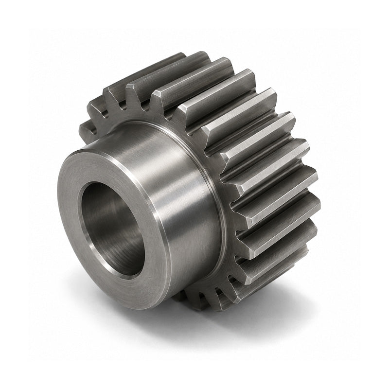 SS10/34B-10 Metric EN8 Spur Gear 34 Tooth 1 Mod Pilot Bored 12mm Or Smaller (H8)