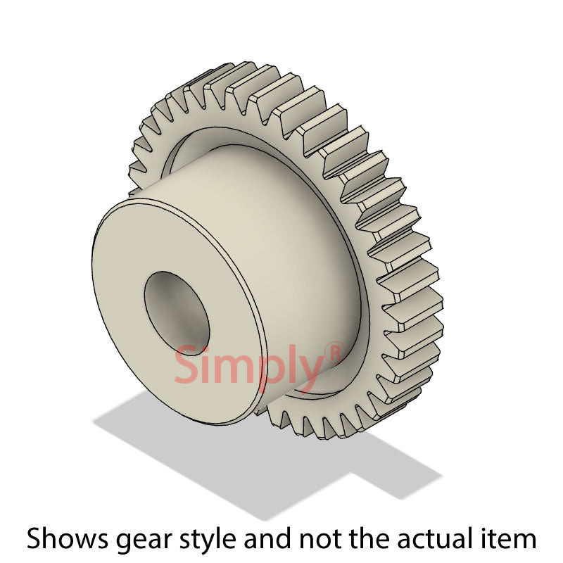 DS10/50B-8 Metric DELRIN 500 Moulded Spur Gear 50 Tooth 1 Mod Bored 8mm