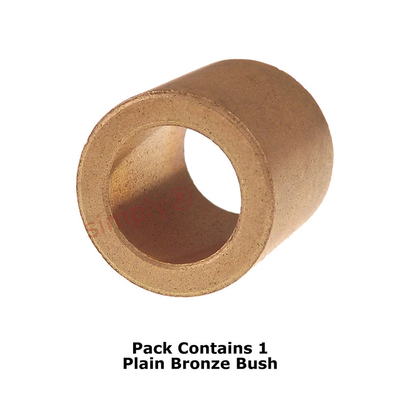 AI0810-10 Oil Filled Bronze Plain Bush 1/2x5/8x5/8 inch