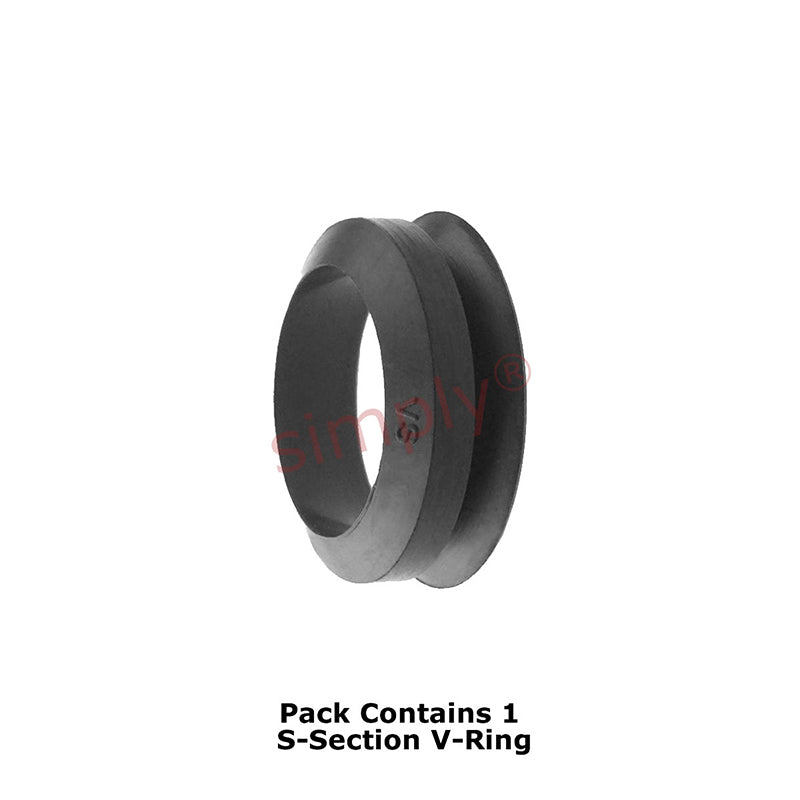 NAK VS22 Nitrile Rubber V-Ring Seal For Shafts 21-24mm - Allow 7-10 Days