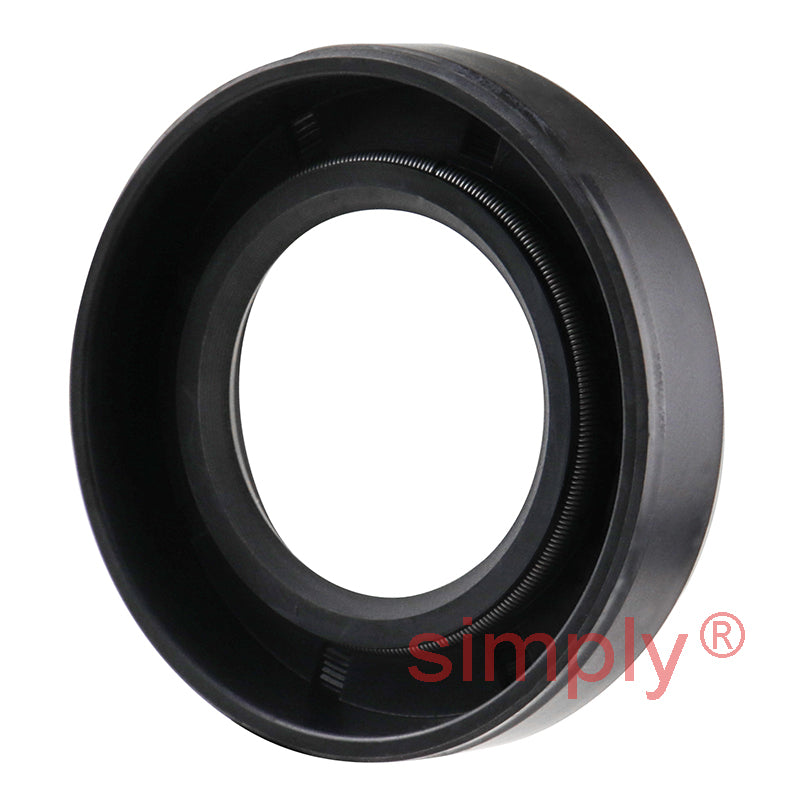 1x1.75x0.37 inch Nitrile Rubber Single Lip Rotary Shaft Oil Seal with Garter Spring R21 / SC
