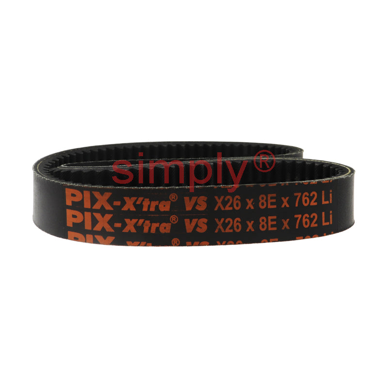Major Brand Xtra XV Cogged Varispeed Belt 26x8x762mm