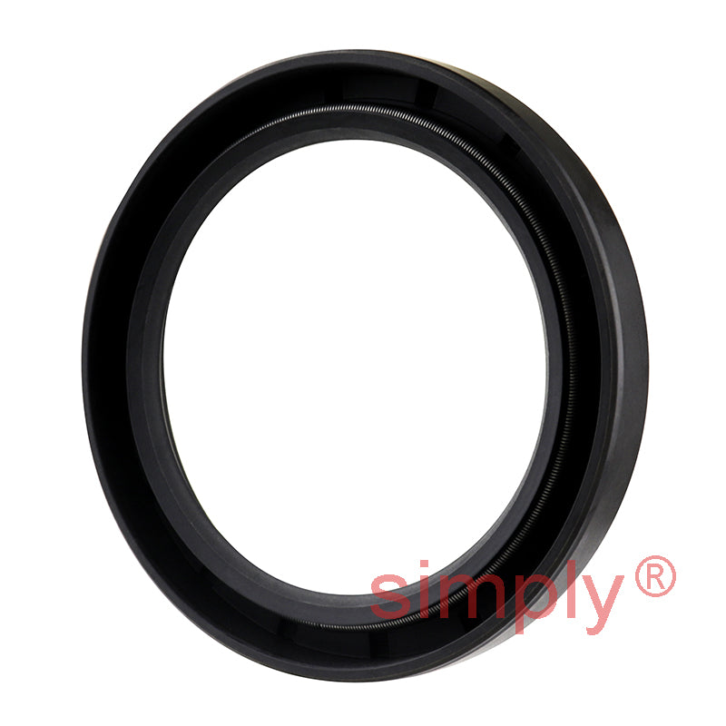 2.15x2.87x0.37 inch Nitrile Rubber Single Lip Rotary Shaft Oil Seal with Garter Spring R21 / SC
