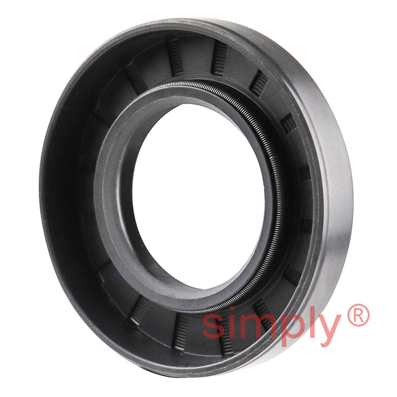 2.18x3.37x0.5 inch Nitrile Rubber Single Lip Rotary Shaft Oil Seal with Garter Spring R21 / SC Style