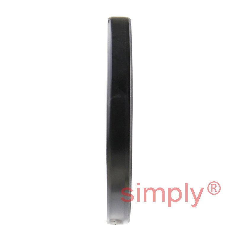 2.25x3.37x0.37 inch Nitrile Rubber Double Lip Rotary Shaft Oil Seal with Garter Spring R23 / TC Style