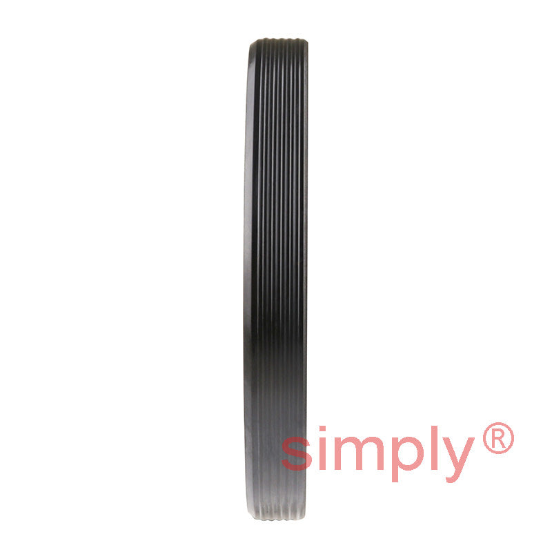 2.31x3.12x0.37 inch Nitrile Rubber Single Lip Rotary Shaft Oil Seal with Garter Spring R21 / SC