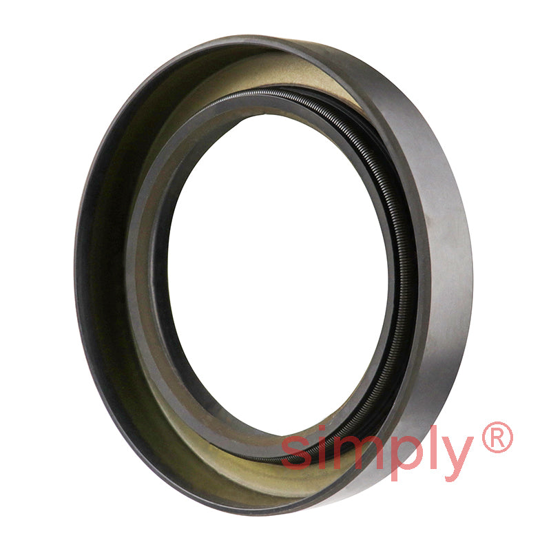 2.62x3.75x0.62 inch Nitrile Rubber Double Lip Rotary Shaft Oil Seal with Garter Spring R23 / TC Style