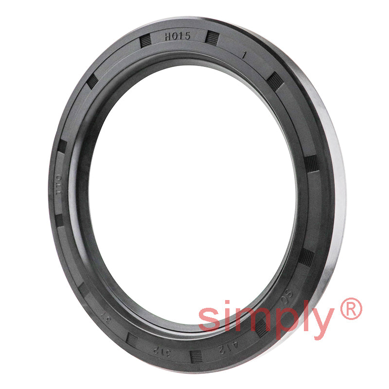 3.12x4.12x0.37 inch Nitrile Rubber Single Lip Rotary Shaft Oil Seal with Garter Spring R21 / SC