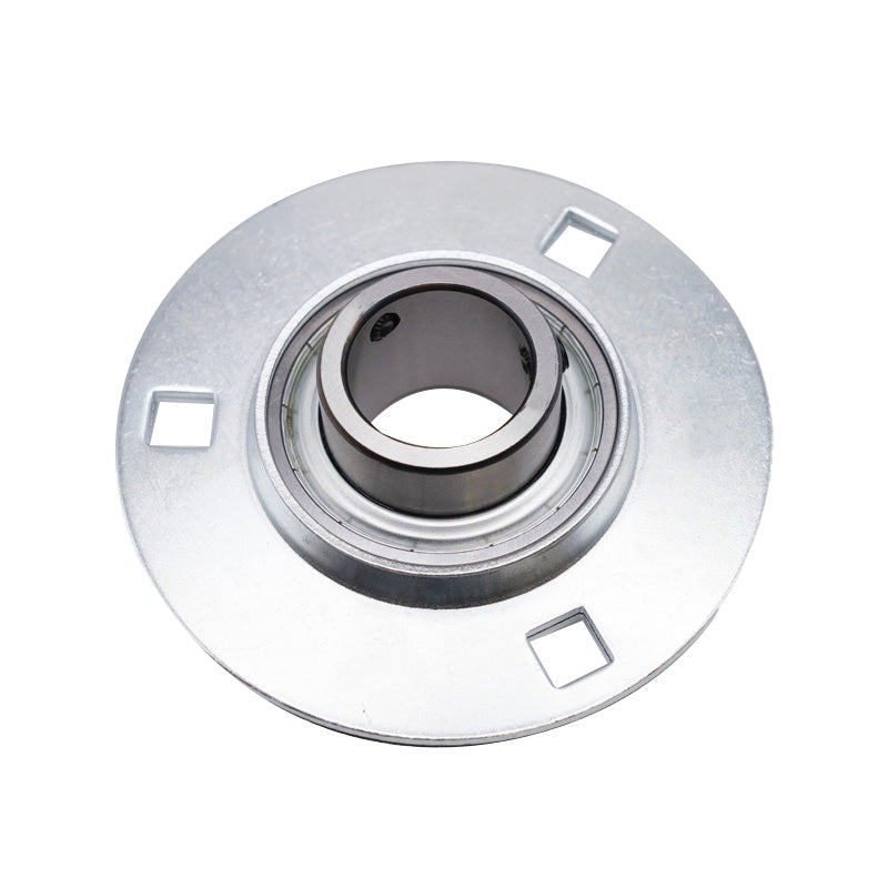 SBPF205-14 Round 3 Bolt Pressed Steel Bearing Housing with 7/8 inch Insert