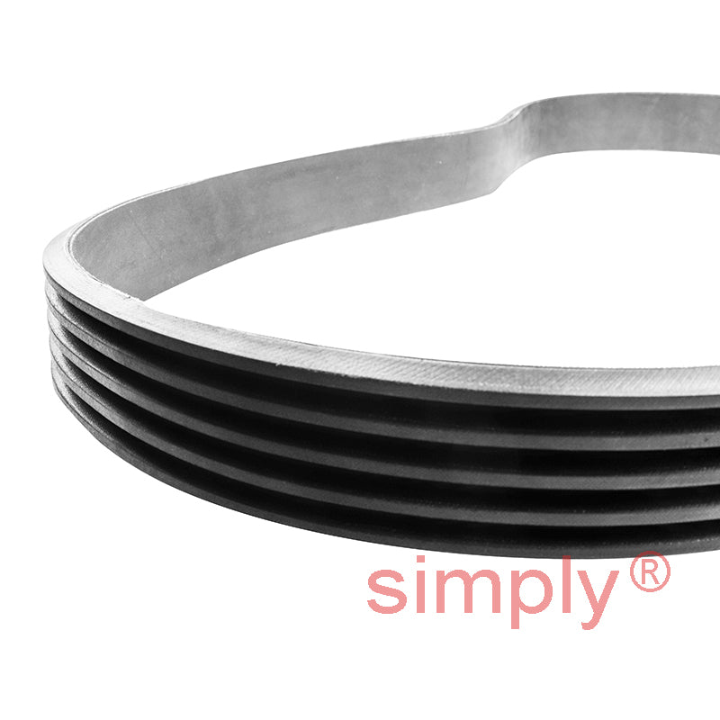 Pix 3V670 Wrapped Banded Belt with 5 Ribs