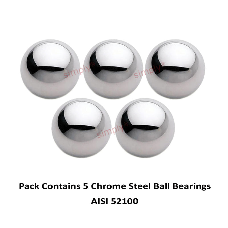 1.5mm Diameter Grade 1000 Hardened 52100 Carbon Steel Ball Bearing