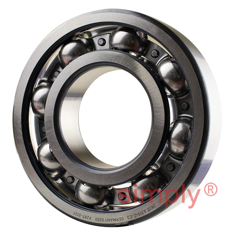 Major Branded 6313C3 Open Deep Groove Ball Bearing 65x140x33mm