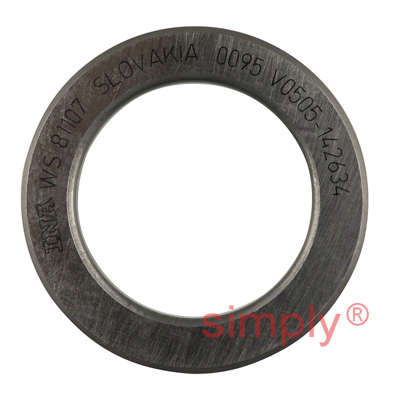 Major Brand 81107TN Cylindrical Roller Thrust Bearing with Nylon Cage 35x52x12mm