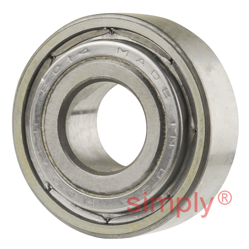 FAG 87014 Deep Groove Ball Bearing with Extended Inner Ring Felt Front Seal and Steel Back Seal 14x35x12.7mm - Allow 2-3 Days