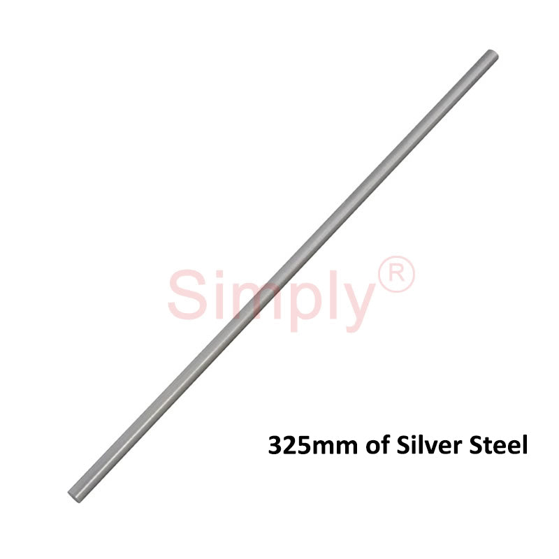 17mm Diameter Silver Steel Round Bar - 325mm