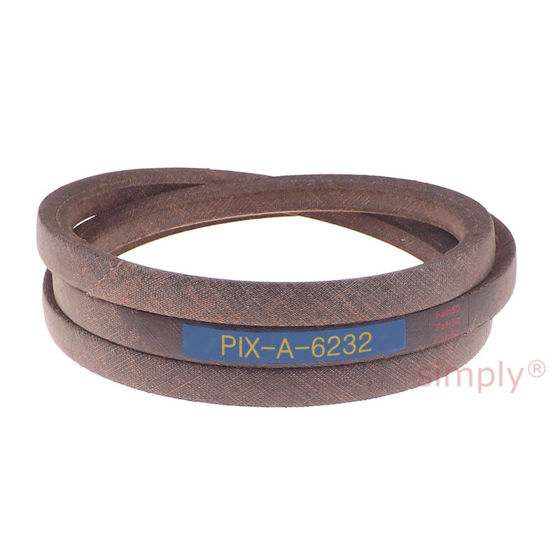 A-6232 Lawn and Garden Machinery V-Belt Fits Walker