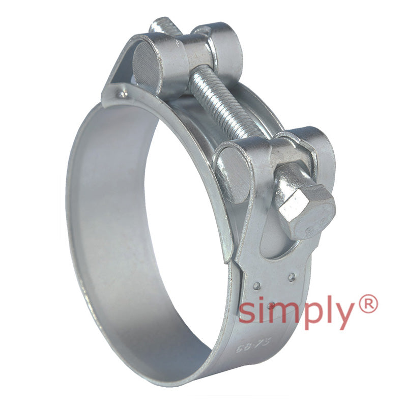 JSC073MS Zinc Plated Steel Jubilee Superclamp Clip Adjustment Range 68mm-73mm Band Width 25mm