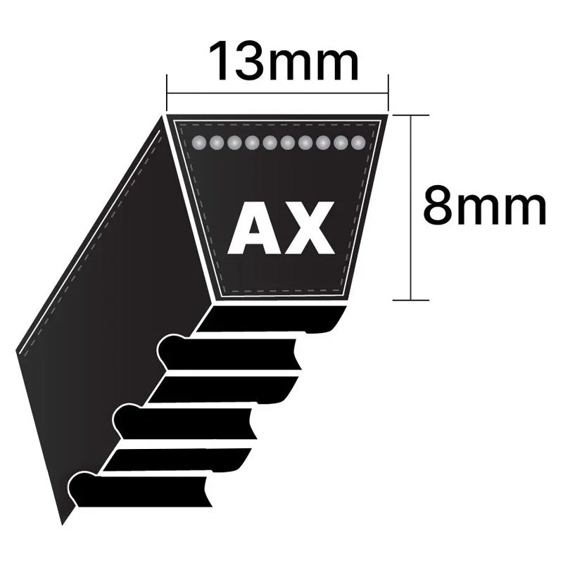 AX44.5 Pix AX-Section Cogged V-Belt