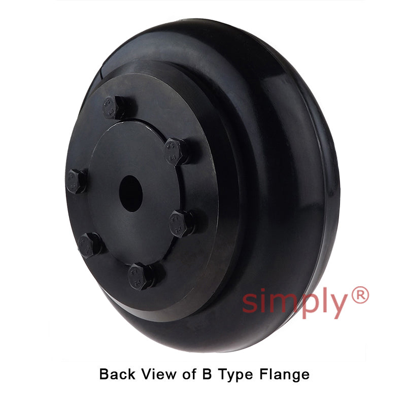 Major Branded F90B/F90B Pilot Bored Tyre Drive Coupling Assembly with Natural Rubber Tyre