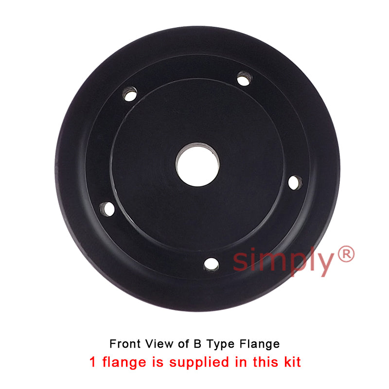 Major Branded F70F/F70B Inner Facing Taper Bore/Pilot Bored Tyre Drive Coupling Assembly with Fire Resistant Antistatic (F.R.A.S) Tyre