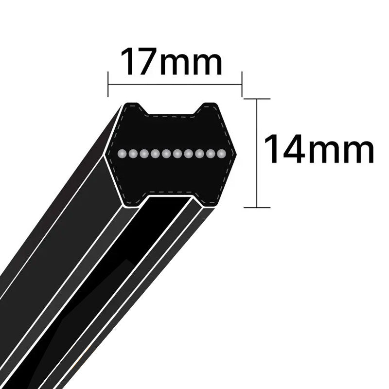 BB96 Pix Hexagon Section Double Sided V-Belt