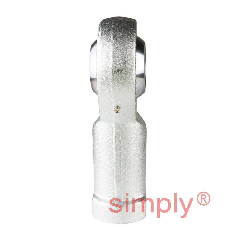 Durbal BEFN08-20-502 Maintenance Required Left Hand Metric Steel Female Rod End M8 Thread